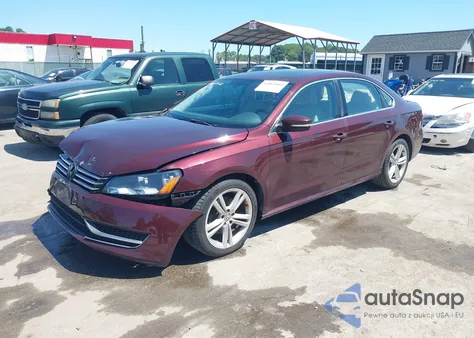 2014 Volkswagen Passat 2.5L Se from USA, damaged, VIN 1VWBP7A33EC003161